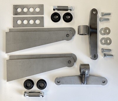 Engine Mount Kit; small block Ford, urethane bushed, Short