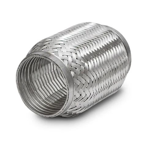 3.5" TurboFlex Exhaust Coupler with Interlock Liner, 8" Long
