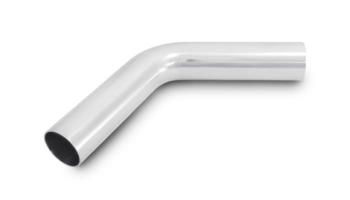 3" 60° Aluminum Mandrel Bend, 4.5" Radius, 5.5" Legs