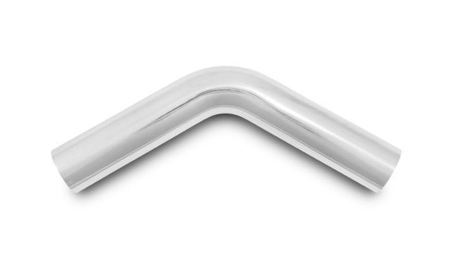 3" 60° Aluminum Mandrel Bend, 4.5" Radius, 5.5" Legs