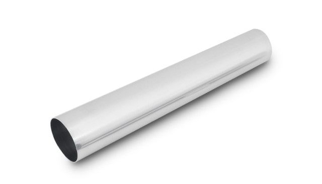 3.5" Aluminum Straight Tubing, 18" Long