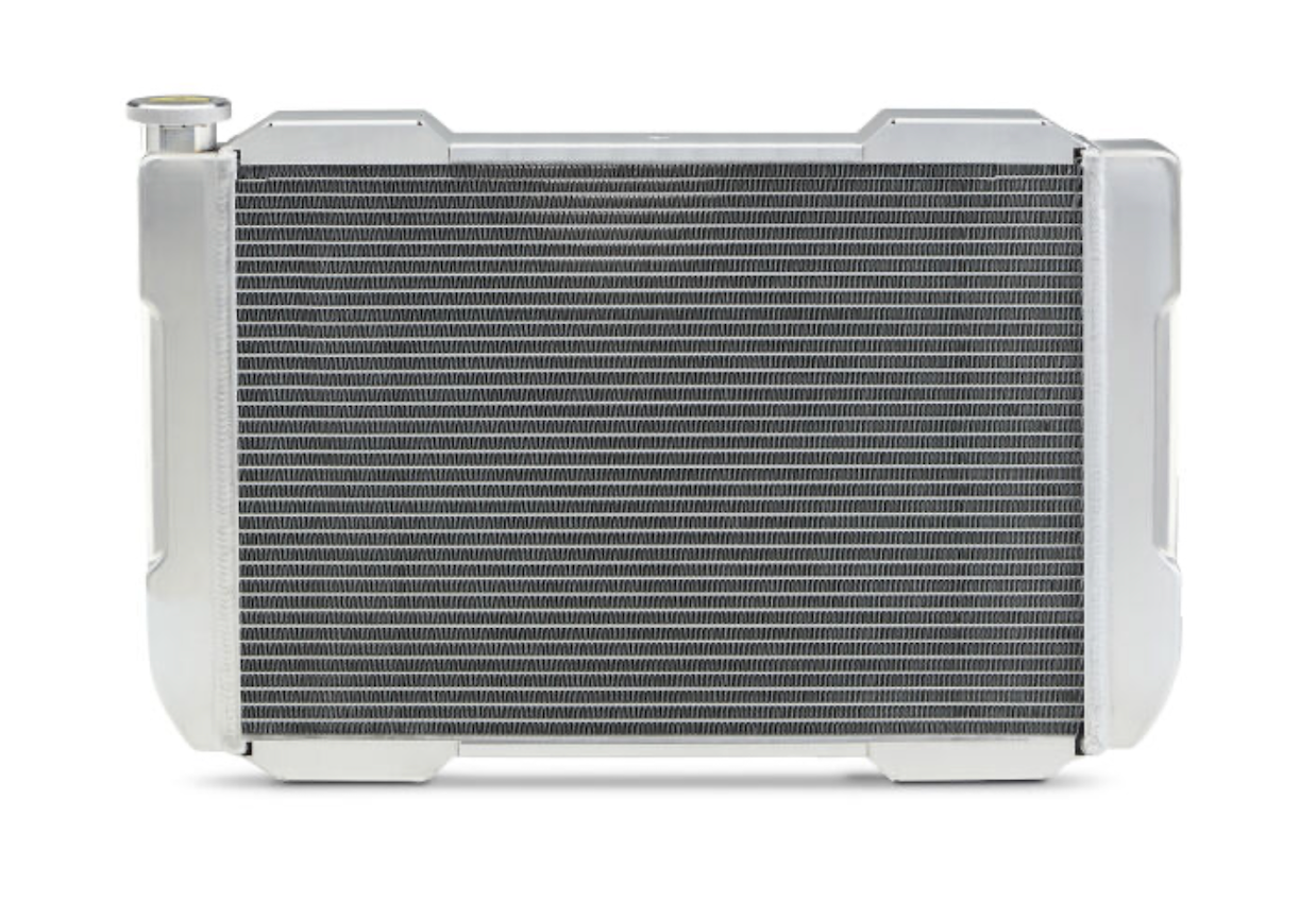 1-2-3 Radiator System – Universal Fit – Manual Transmission – Inlet Driver Side / Outlet Passenger Side – 23" Core