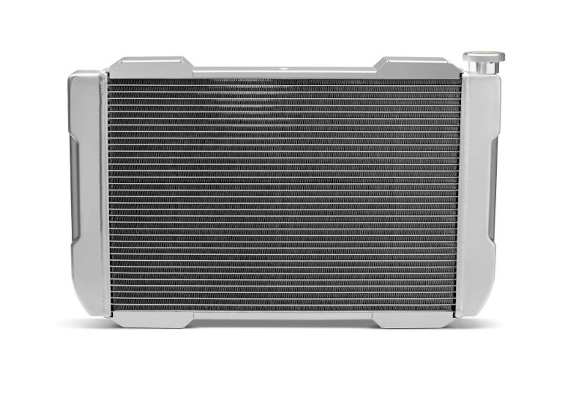 1-2-3 Radiator System – Universal Fit – Manual Transmission – Inlet Passenger Side / Outlet Driver Side – 23" Core