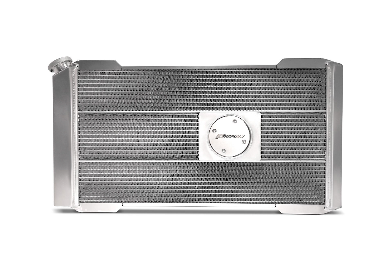 Slim‑Fit Radiator System – Direct‑Fit – Manual Transmission – 1968–77 A‑Body (Chevelle, El Camino, etc.)