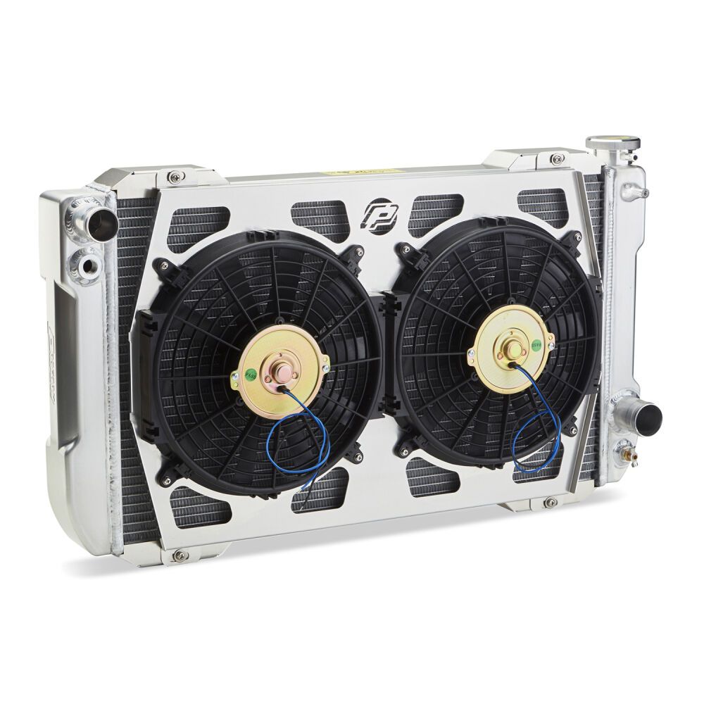 1-2-3 Radiator System – Universal LS Engine – Manual Transmission – Inlet Passenger Side / Outlet Driver Side – 26" Core