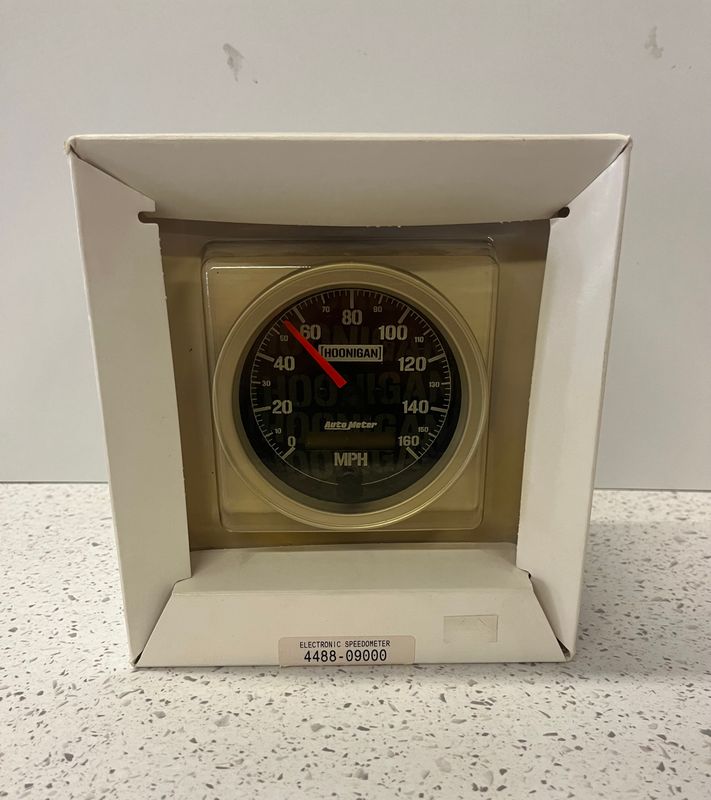 AutoMeter 4488-09000 Hoonigan Ultra-Lite Series Electric Speedometer