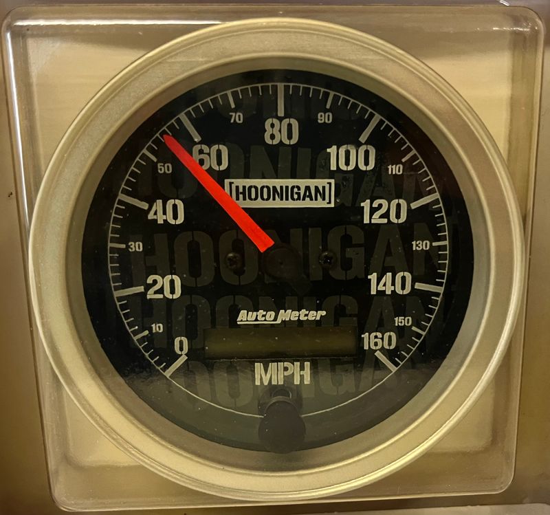 AutoMeter 4488-09000 Hoonigan Ultra-Lite Series Electric Speedometer