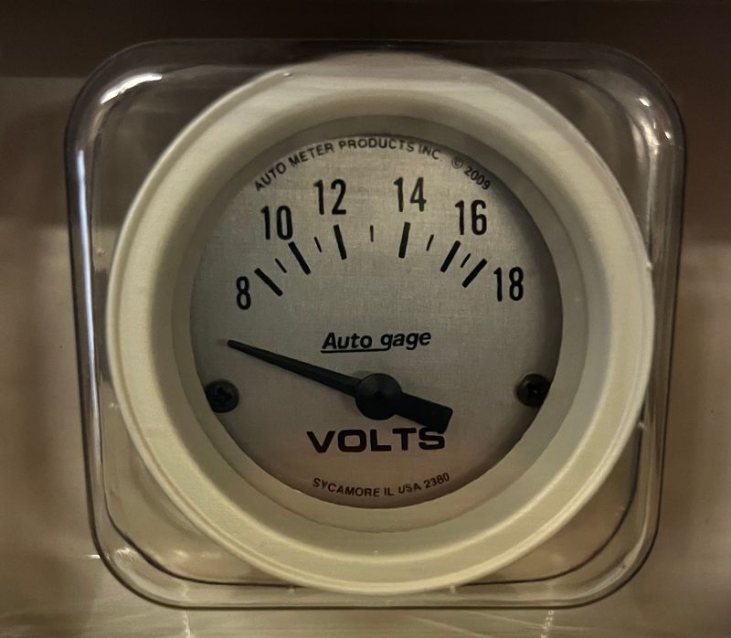AutoMeter 2380 Auto Gauge Series Voltmeter