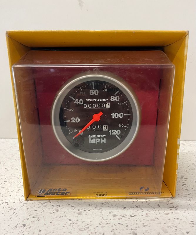 AutoMeter 3992 Sport-Comp In-Dash Mechanical Speedometer