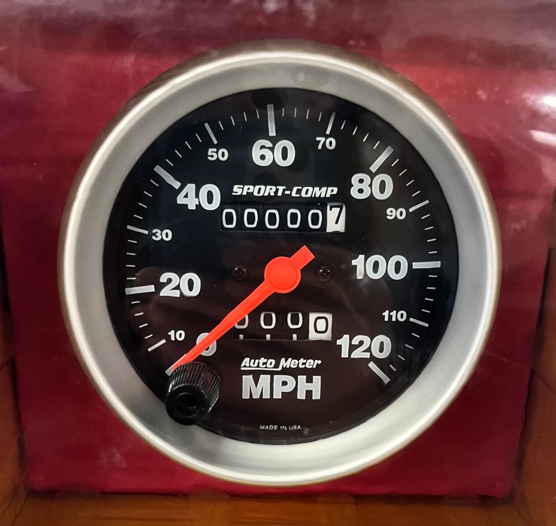 AutoMeter 3992 Sport-Comp In-Dash Mechanical Speedometer
