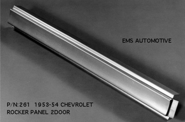 1953-54 Chevrolet 2 Door Left Rocker Panel