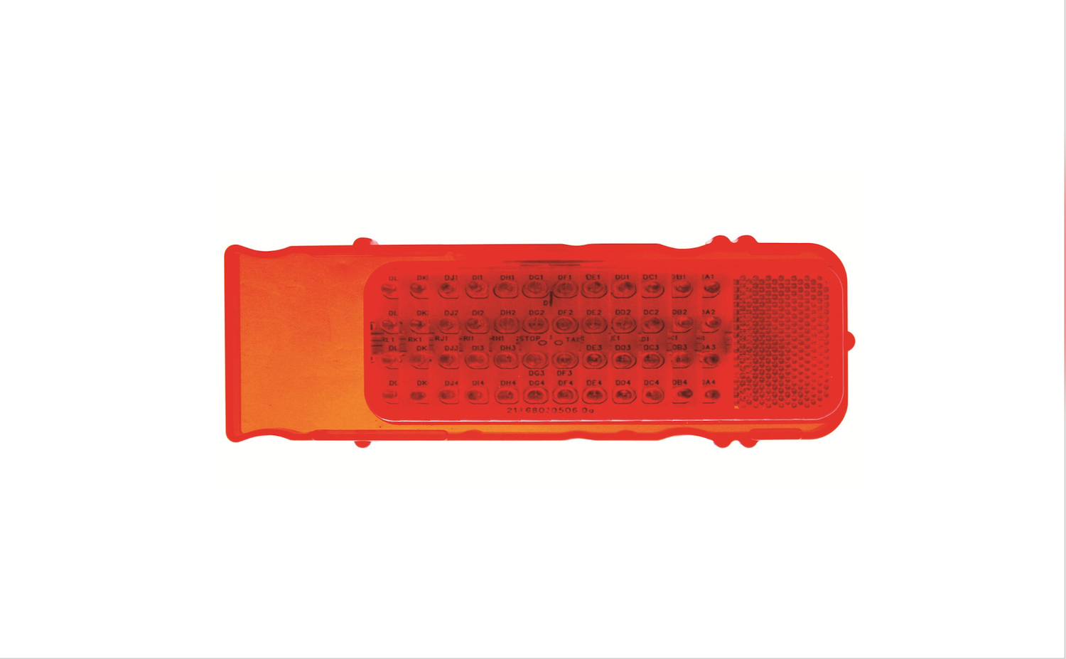 48 LED Tail Light Assembly – 1968 Chevy Camaro, Red Lens