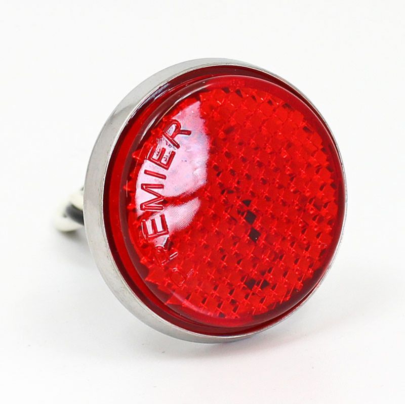 5 LED Tail Light Reflector For 1951–52 &amp; 1956 Chevy Passenger Car – Red LED / Red Lens