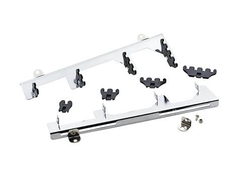 Spark Plug Wire Loom Kit – Chrome, 7–8.5 mm Wires