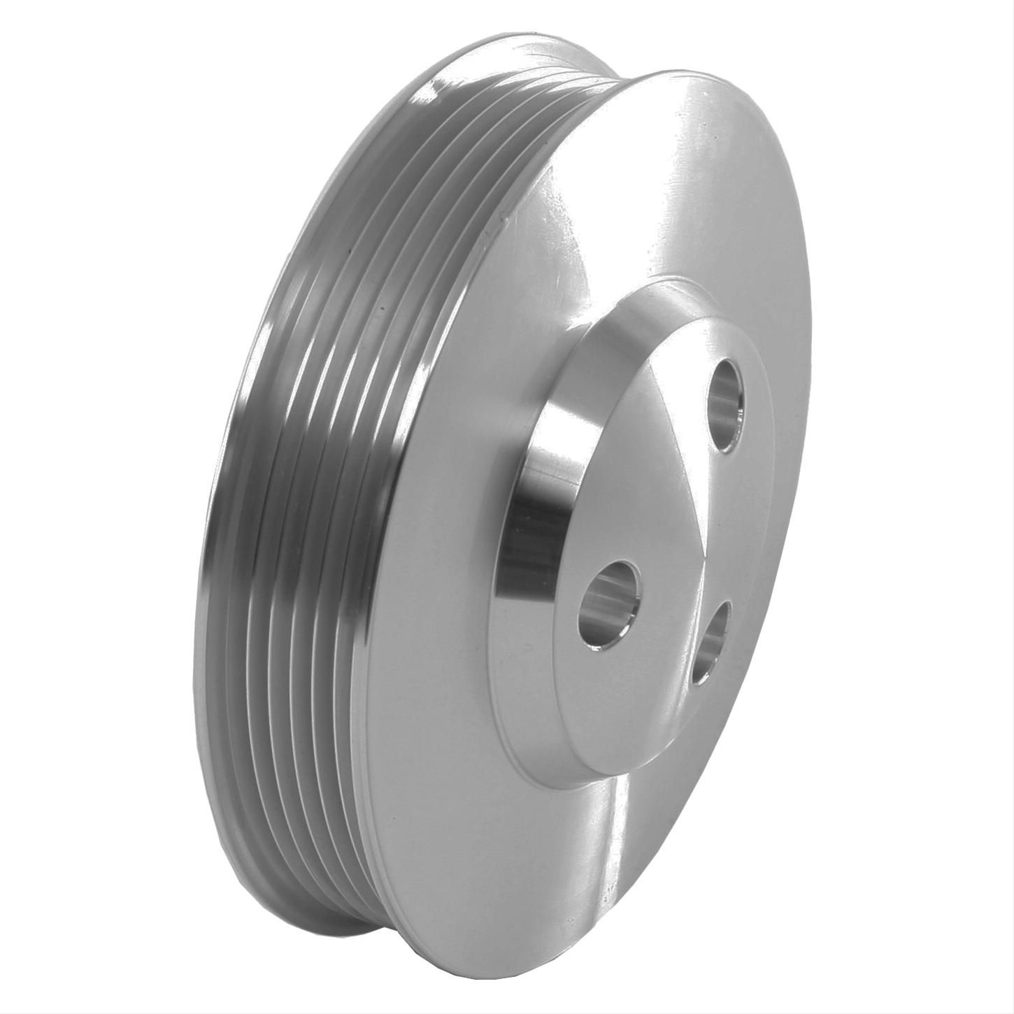 6-Groove Serpentine Power Steering Pulley