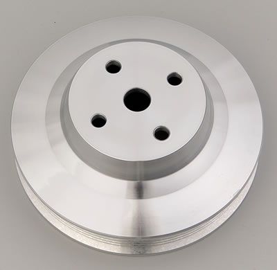Aluminum Serpentine Water Pump Pulley – 1988–1991 Corvette Small Block