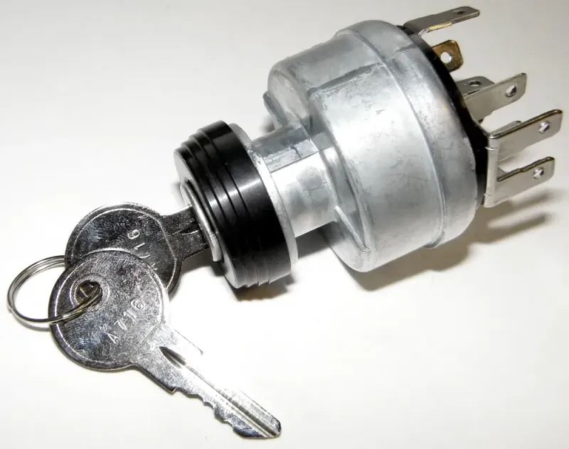 Keyed Ignition Switch – Black Bezel