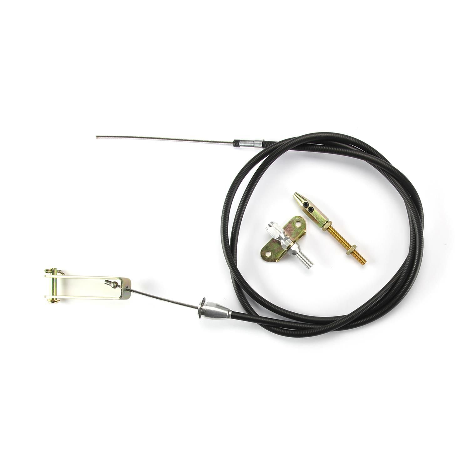 Hi‑Tech Emergency Brake Connector Cable Kit – Footbrake, Black Housing