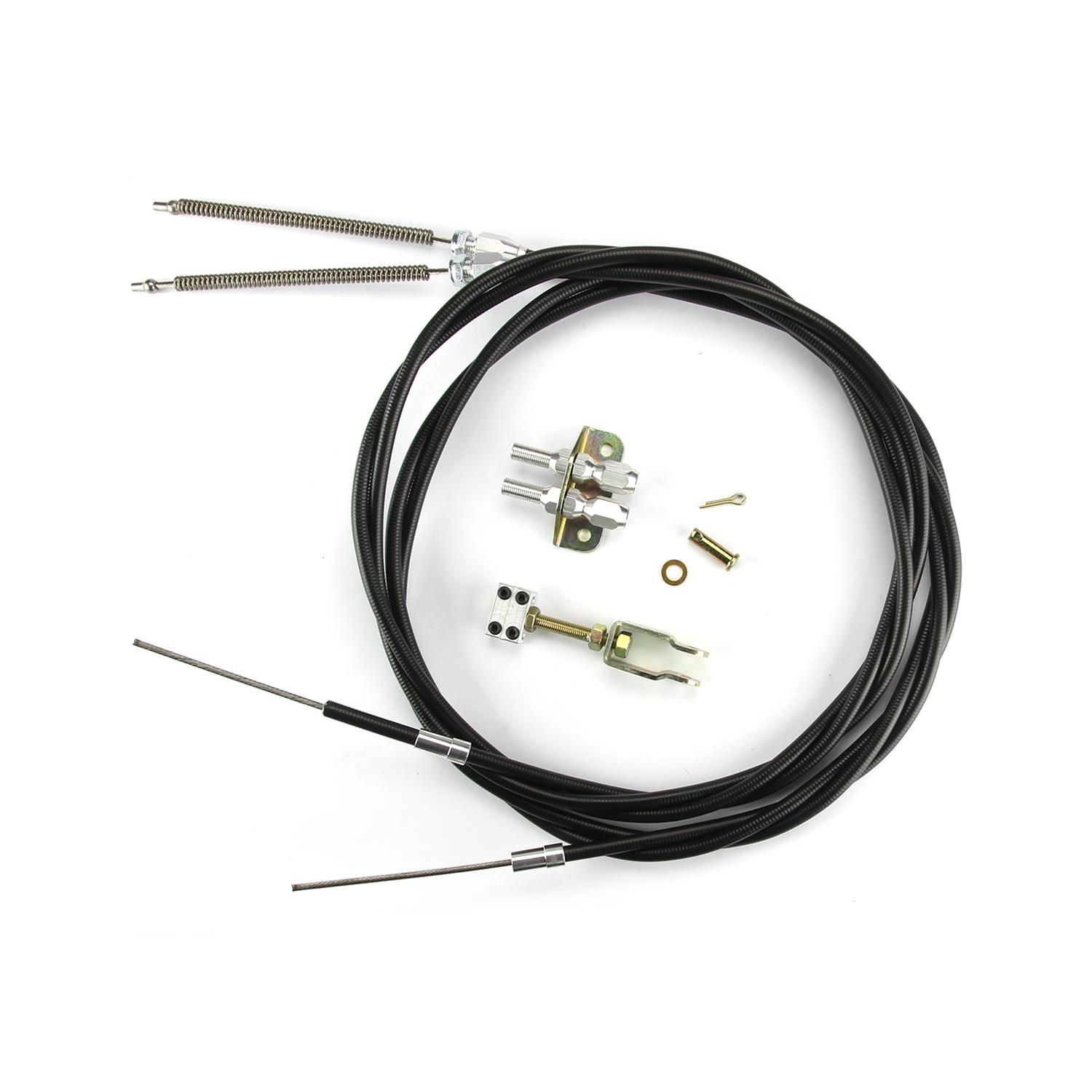 Hi‑Tech Emergency Brake Cable Kit – Black