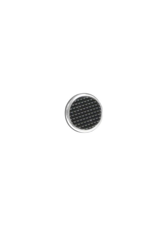 Round Brake/Clutch Pedal Pad – Polished Finish