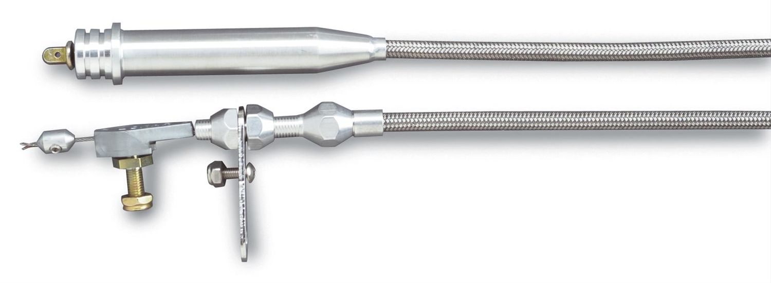 Hi-Tech Kickdown Cable – 700-R4, Stainless Finish