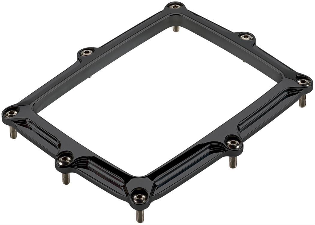 Rectangular Shifter Boot Ring 71x57 – Black Anodized