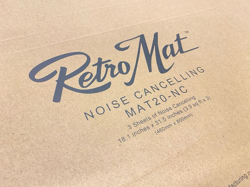 Retro Mat Noise Cancelling Pads, 3.9 sq. ft x3