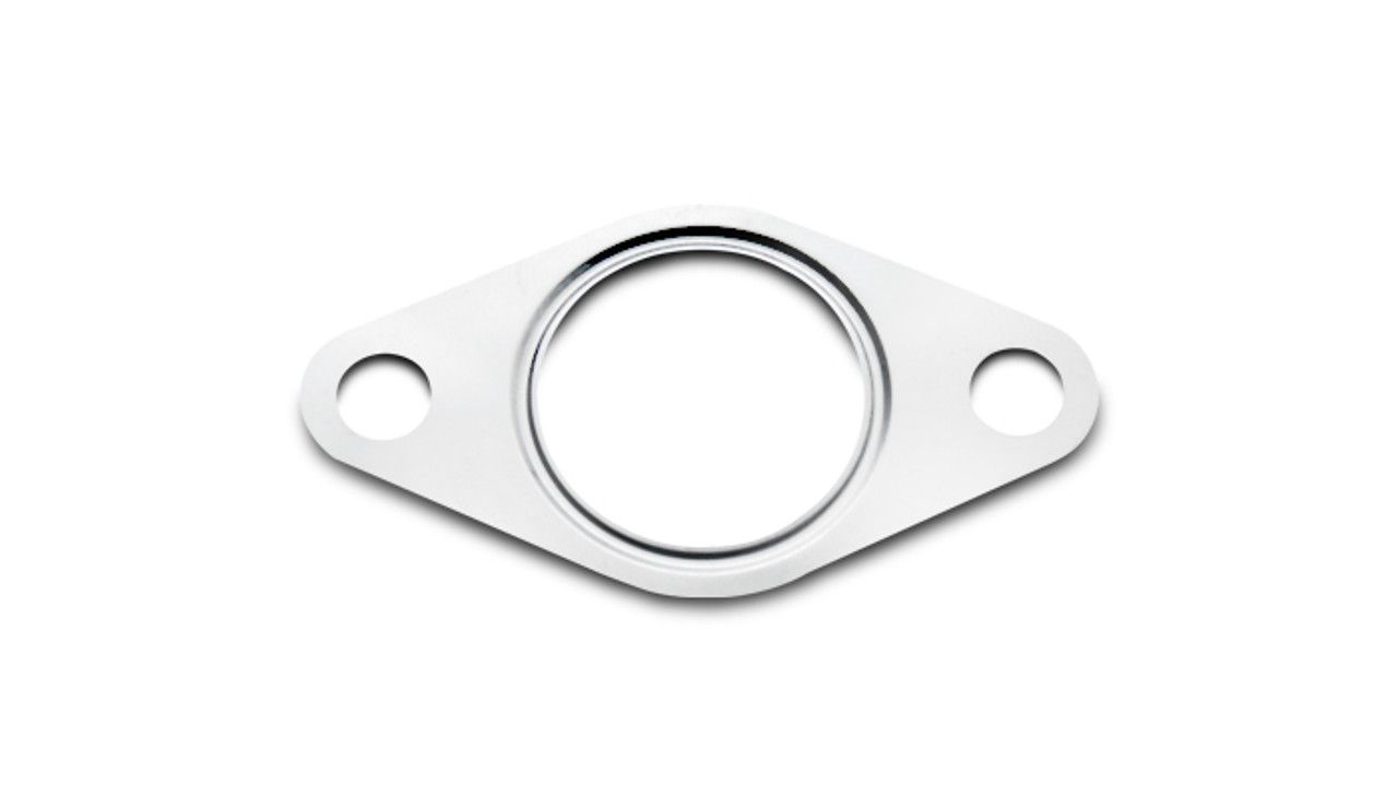 Wastegate Flange Gasket, Inlet &amp; Outlet side, 2-Bolt, for Tial 35-38mm, Graphite