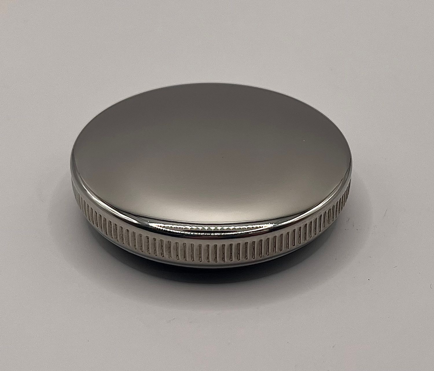Polished SS Fuel Cap, 1932-48 Ford Passenger &amp; 1932-47 Ford Pickup