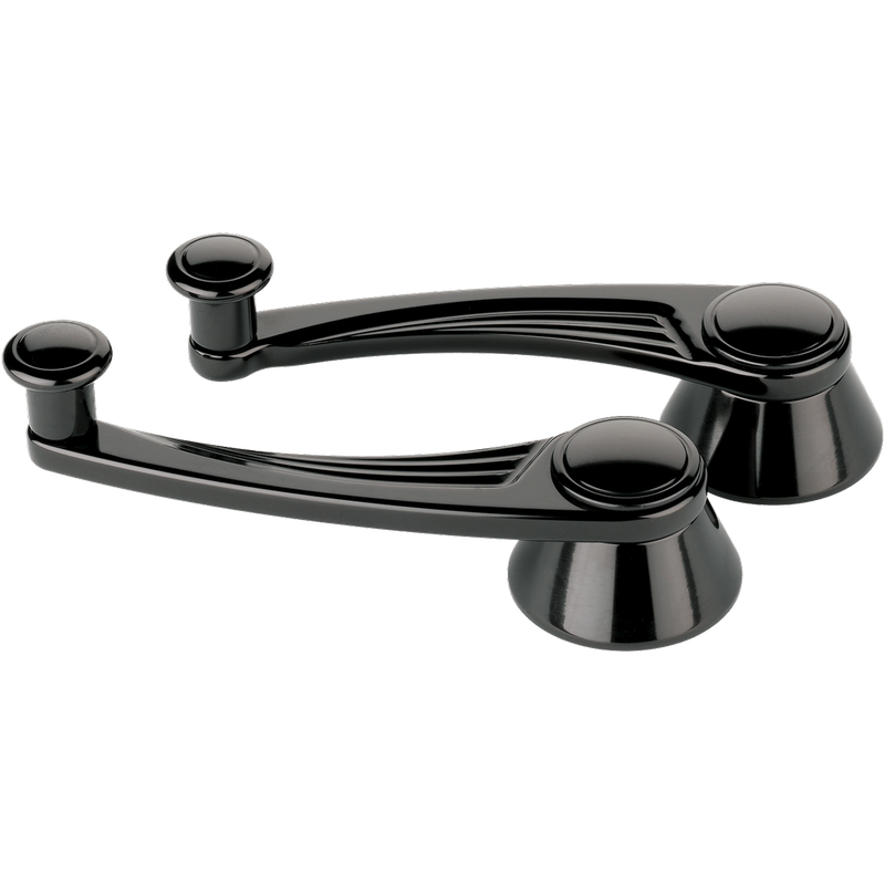 Window Cranks – Ball Milled, Black Anodized