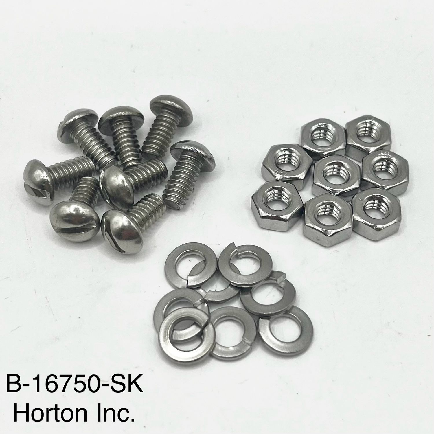 Hood Latch Mounting Hardware Set; 1932 Ford