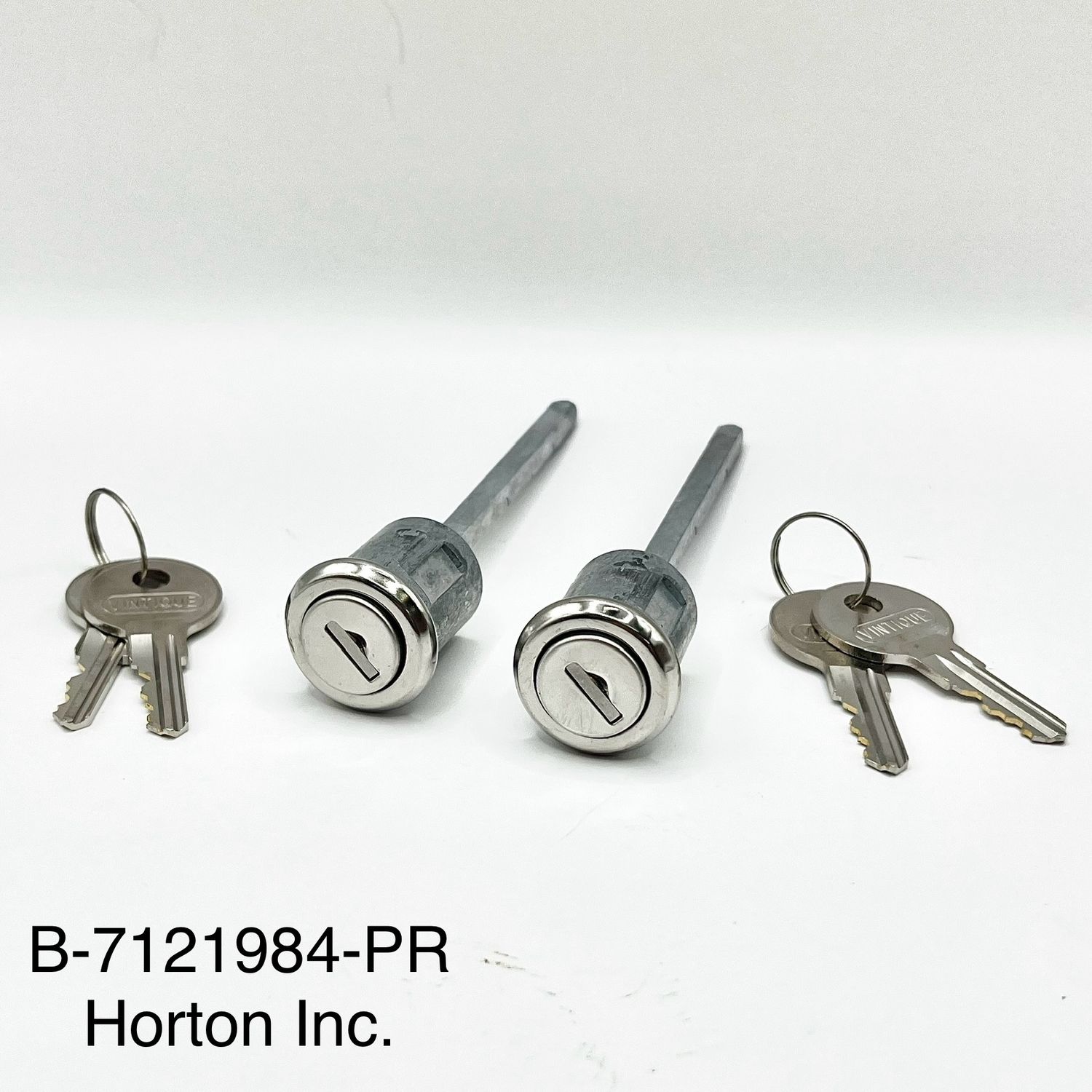 Door Lock Cylinders; 1928-48 Ford pass &amp; pu; Pair w/keys