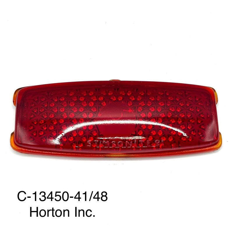 Tail Lamp Lens; 1941/48 Chevrolet