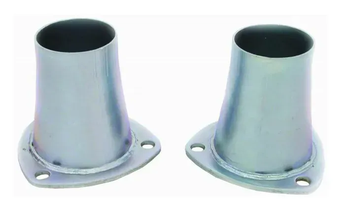 3-Bolt Flanged Header Reducers – 3" to 2.5", Zinc (Pair)