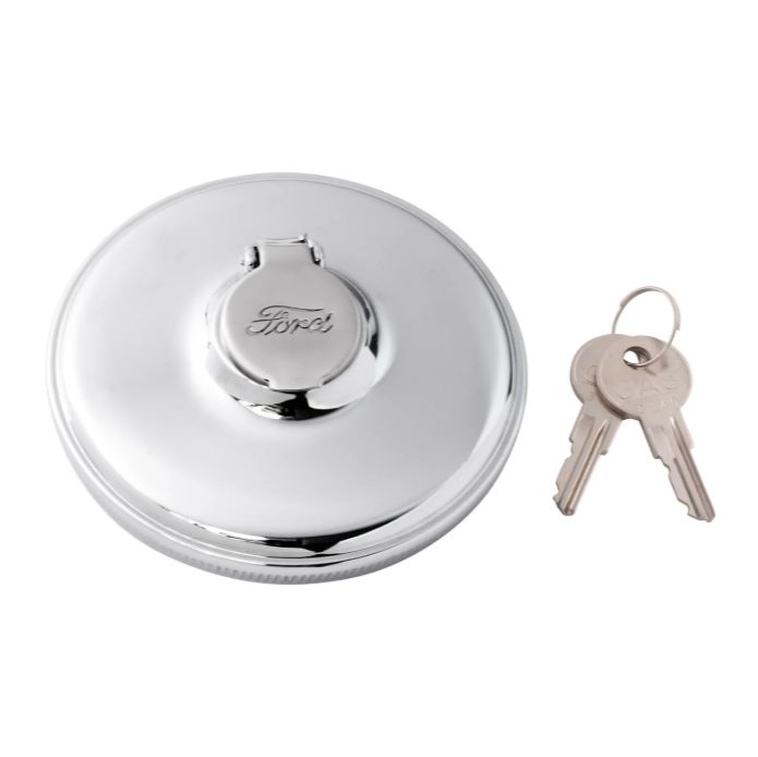 Gas Cap, Locking; 1932-48 Ford w/script