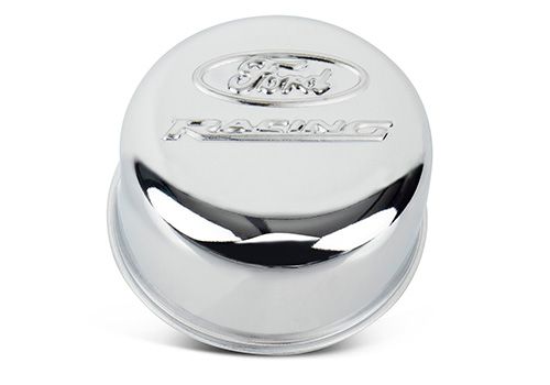 Ford Twist-On Breather Cap – Chrome with Ford Logo