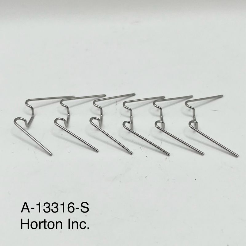 Cowl Lamp Lens Retainer Set; 1930/34 Ford; 6 pcs