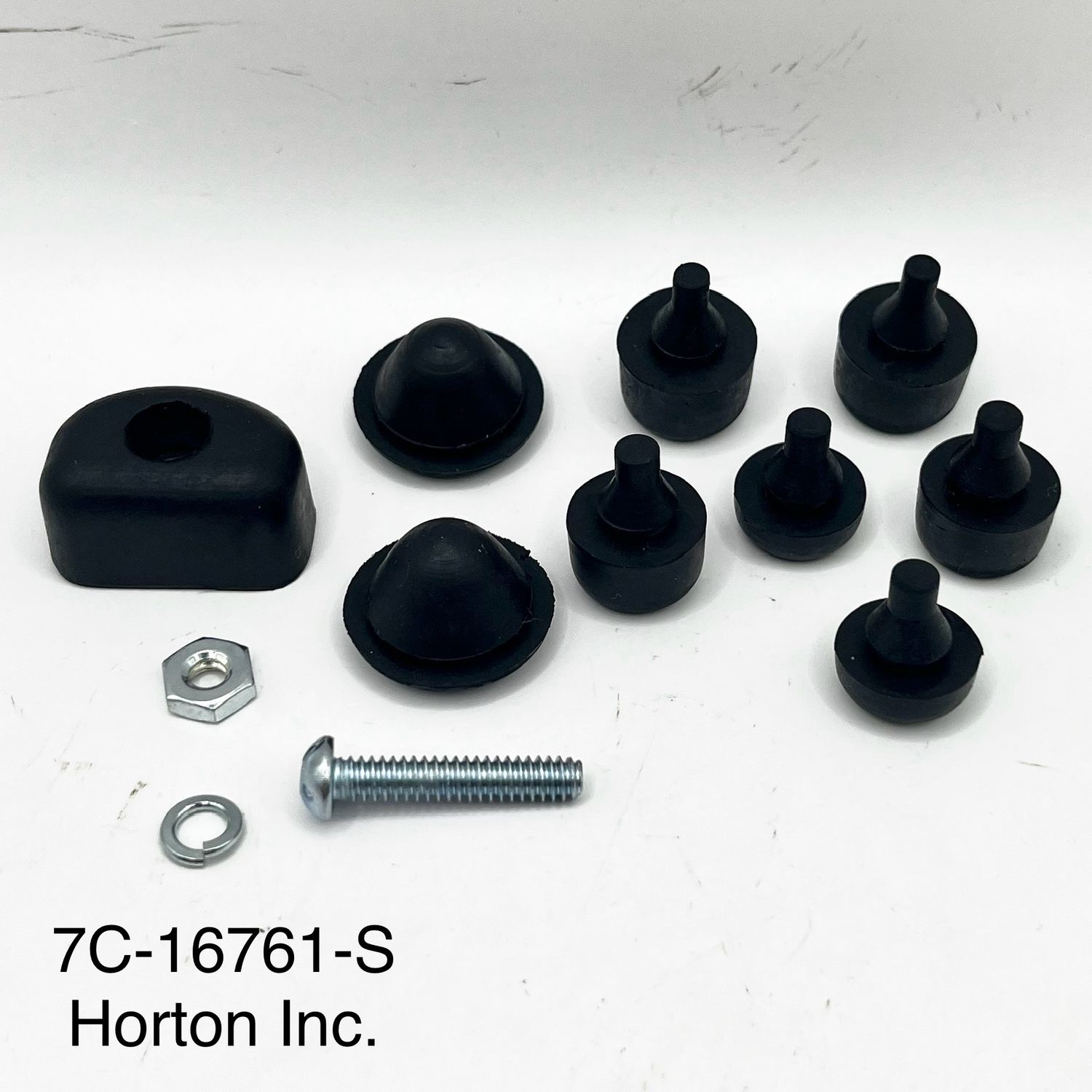 Hood bumper Kit; 1948/52 Ford Pickup