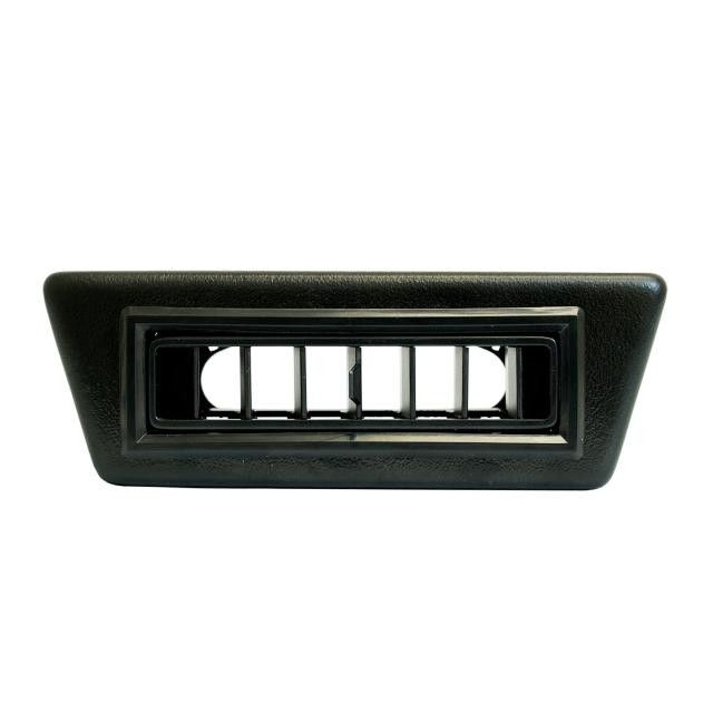 Single Under Dash Louver for 2.5" Hose – All Black