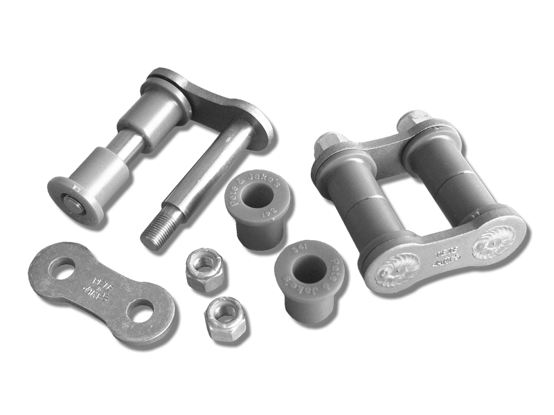 Spring Shackles – 1-3/4" x 3/4" x 3/4", Pair