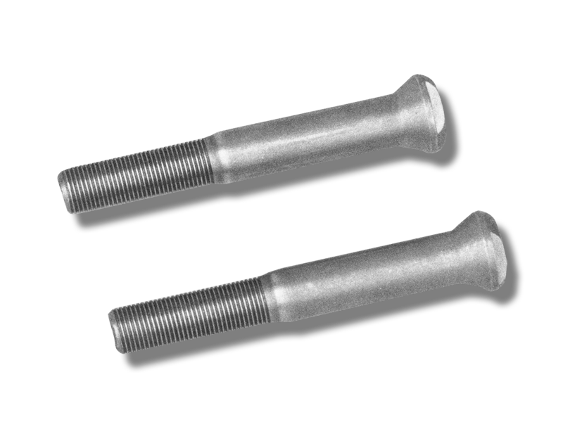 Flat Top Spring Perches with Coned Washers &amp; Nuts – Pair