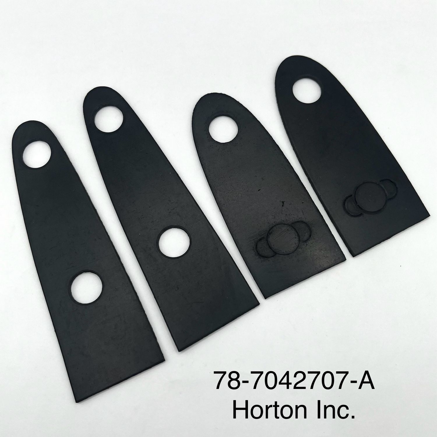 Trunk Hinge Pads; 1937 Ford humpback