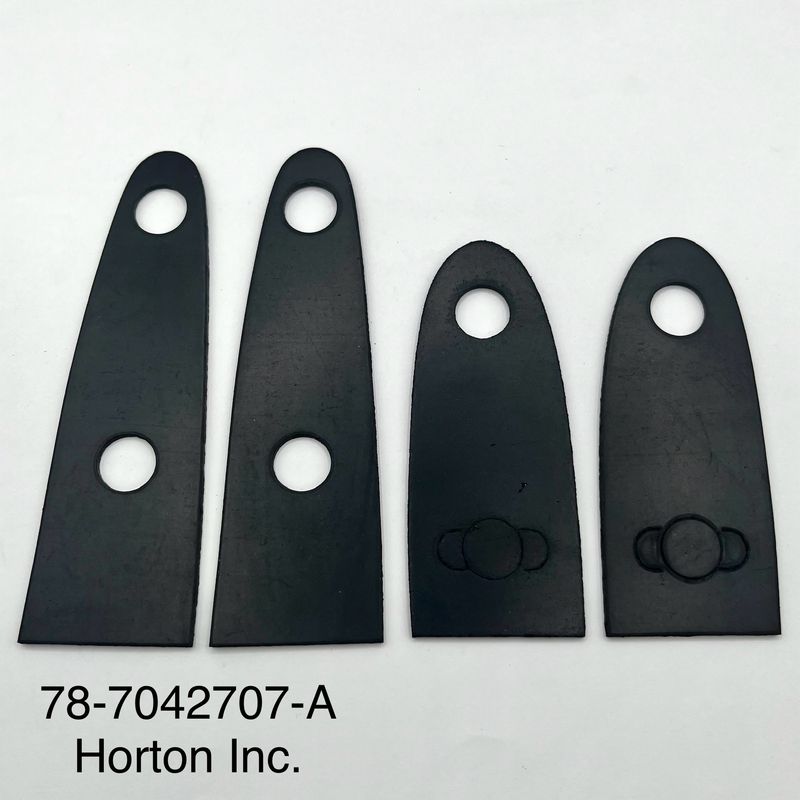 Trunk Hinge Pads; 1937 Ford humpback
