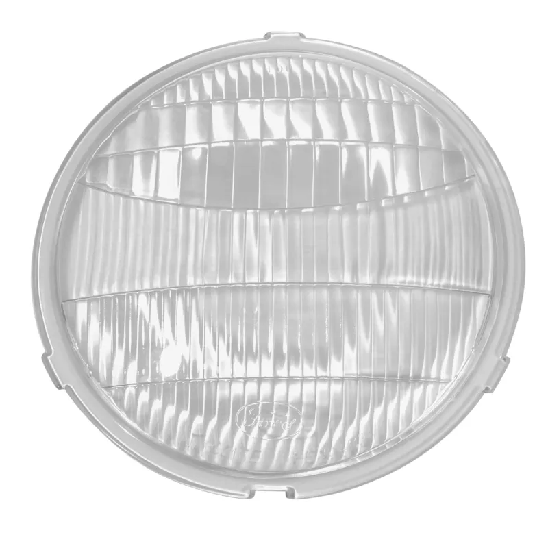 Head Lamp Lens; 1932 Ford pass &amp; PU. With Ford script.
