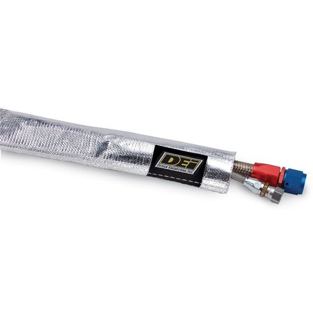 Heat Sheath Aluminized Sleeving – 1/2" Diameter x 36"