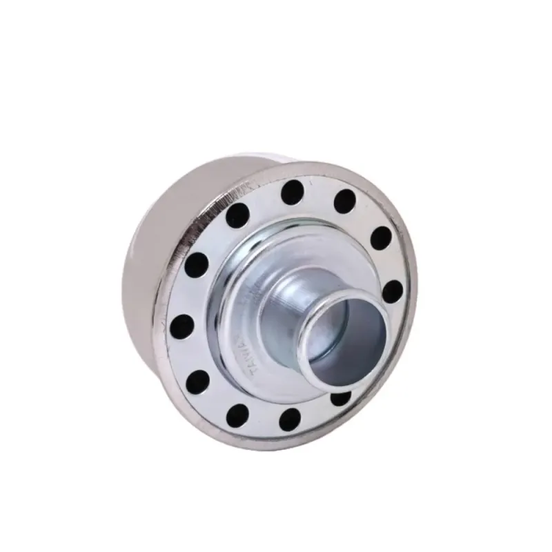 Chrome Steel Push-In Breather Cap – 1 Inch Neck