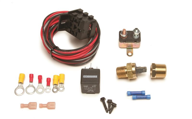 Fan Relay with Thermostatic Switch – 185°F On / 175°F Off