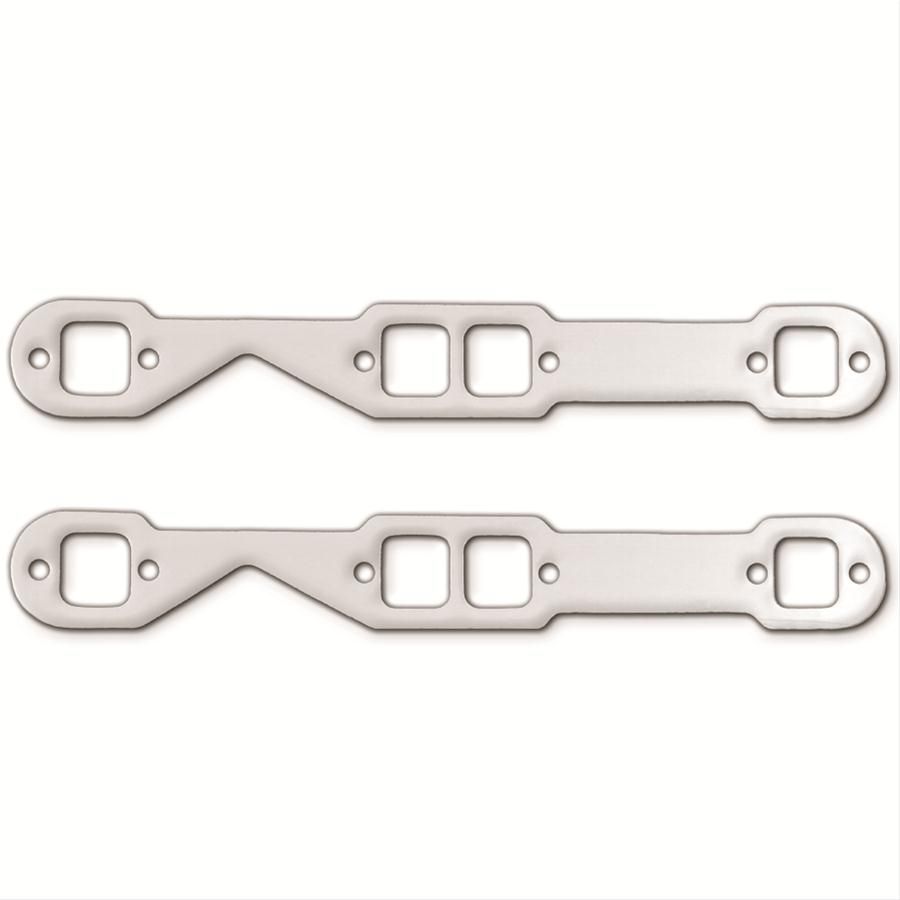 Chevy Small Block Header Gaskets – Square Port – 1-17/32" x 1-19/32"