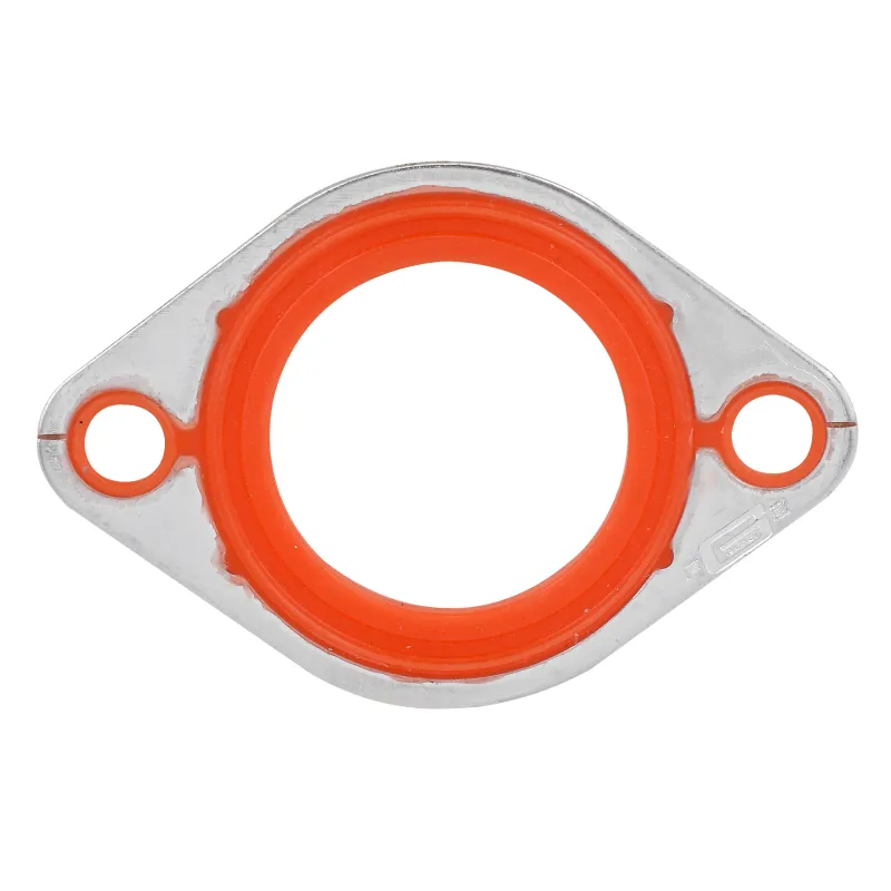 Thermostat Housing Gasket – Molded Rubber on Aluminum Carrier