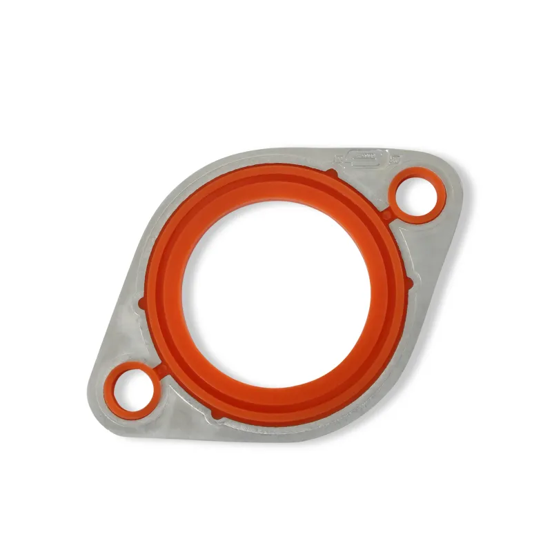 Thermostat Housing Gasket – Molded Rubber on Aluminum Carrier